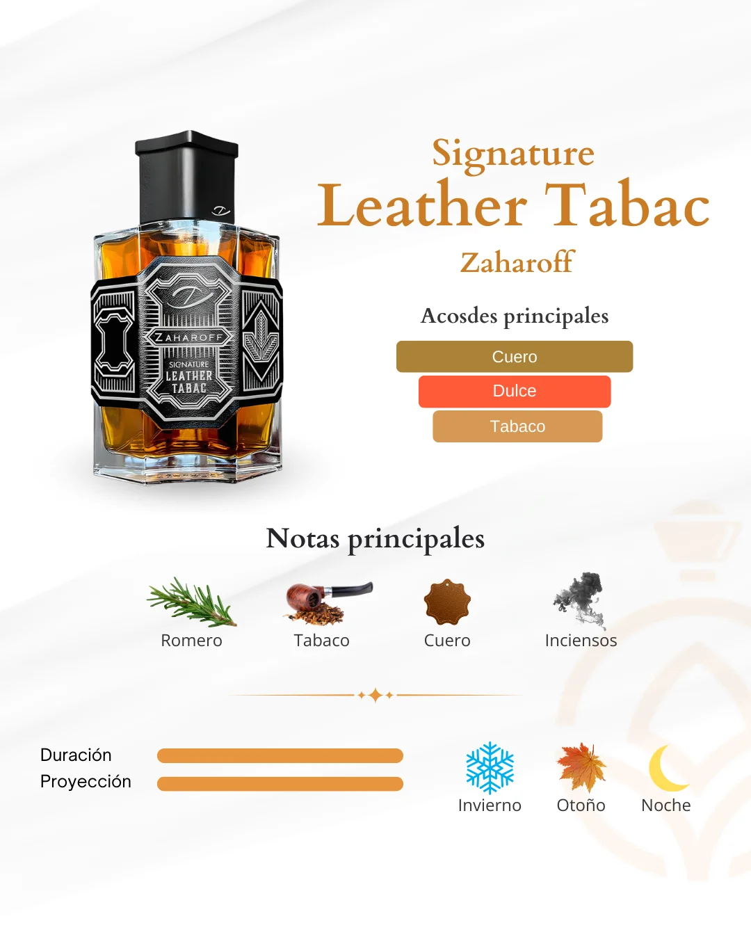 Signature Leather Tabac Zaharoff