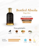 boss bottled absolu notas