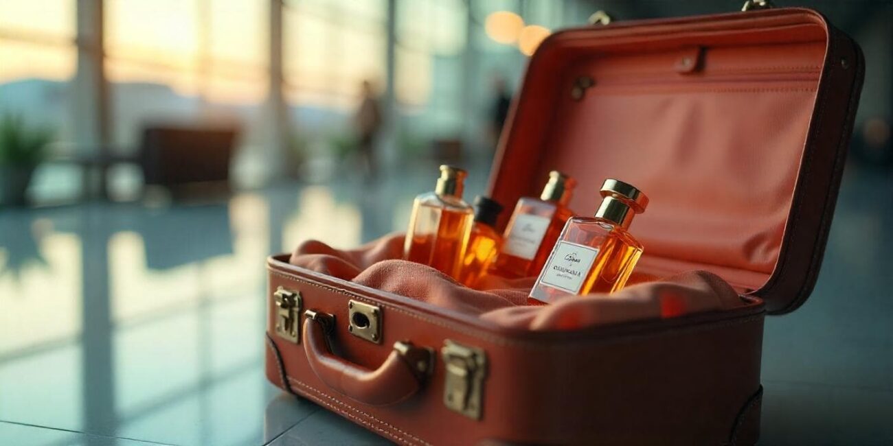 Viajar con Perfumes en Avión