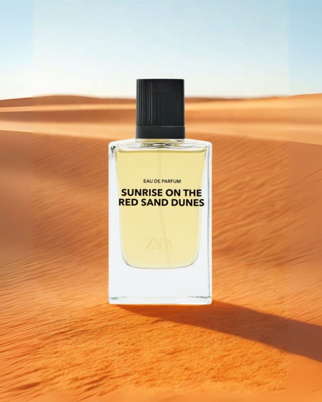 Sunrise On The Red Sand Dunes Zara