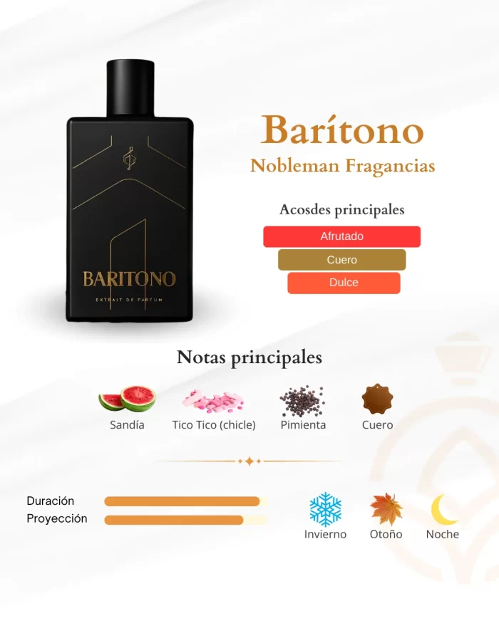 Barítono - Nobleman Fragancias